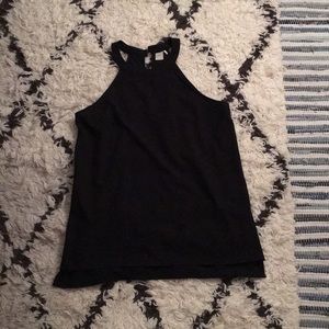 Black tank blouse